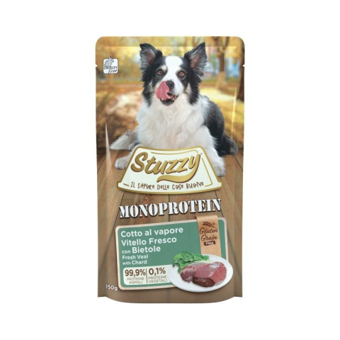 STUZZY MONOPROTEIN CIELĘ z BOTWINKĄ saszetka 150g