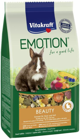 VITAKRAFT EMOTION KRÓLIK BEAUTY 600G