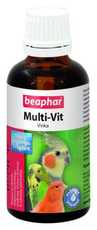 BEAPHAR MULTI-VIT VINKA DLA PTAKÓW 50ml