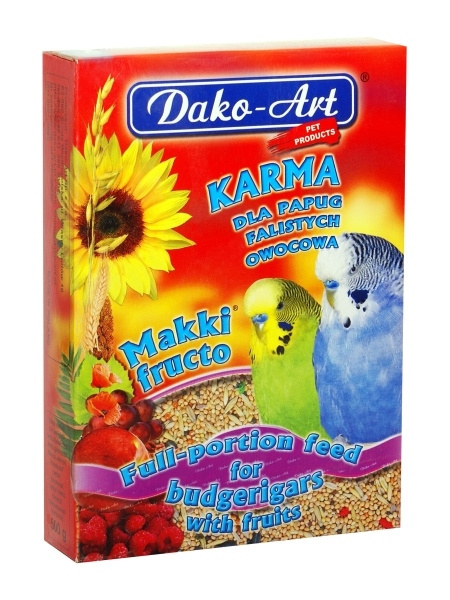 DAKO-ART MAKKI PAPUGA FALISTA 500g