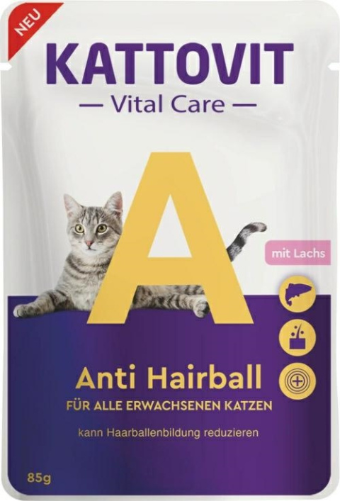 KATTOVIT VITAL CARE ANTI HAIRBALL saszetka 85g