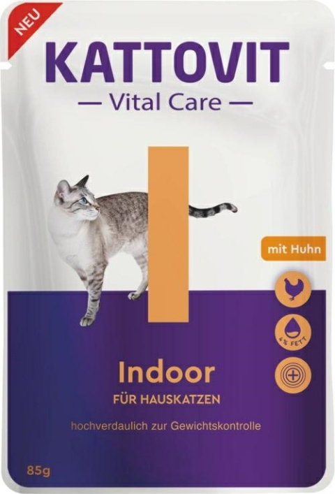 KATTOVIT VITAL CARE INDOOR saszetka 85g