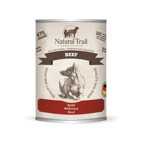 NATURAL TRAIL BEEF puszka 800g