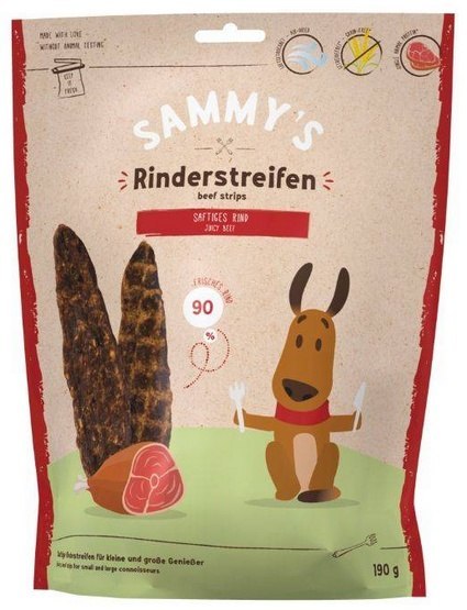 Sammy's Beef Strips - paski wołowiny 190g