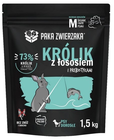 Paka Zwierzaka Seventh Heaven Królik łososiem M 1,5kg