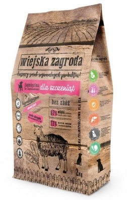 Wiejska Zagroda Jagnięcina ze szpinakiem Puppy 2kg