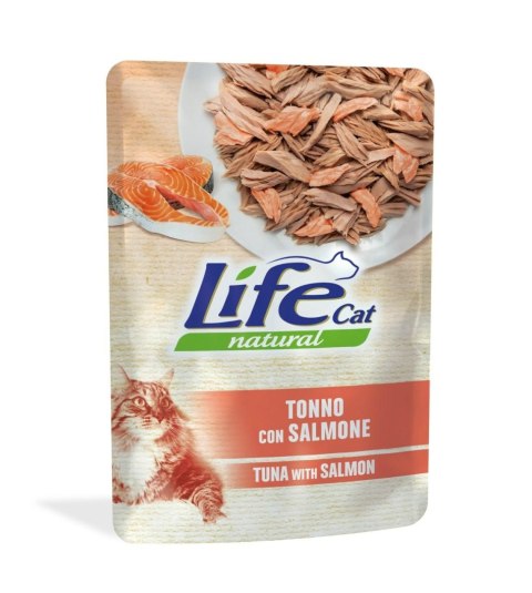 LIFE CAT TUNA + SALMON saszetka 70g