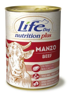 LIFE DOG BEEF puszka 400g