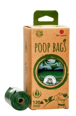 POOP BAGS WORKI NA ODCHODY BIO 8x15szt