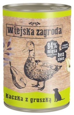 Wiejska Zagroda Kaczka z gruszką puszka 400g