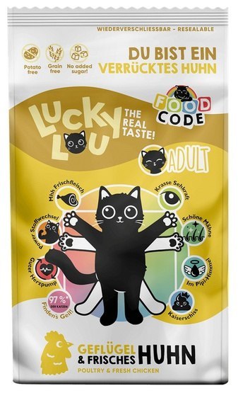 Lucky Lou Food Code Lifestage Adult Drób & Kurczak 1,7kg