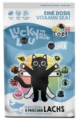 Lucky Lou Food Code Lifestage Adult Drób & Łosoś 750g