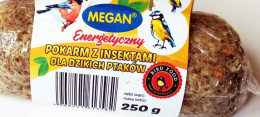 MEGAN 250g KARMA DLA PTAKÓW Z INSEKTAMI