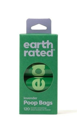 POOP BAGS WORKI NA ODCHODY 8x15szt O ZAP. LAWENDY