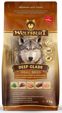 Wolfsblut Dog Deep Glade Small - jeleń i bawół 2kg