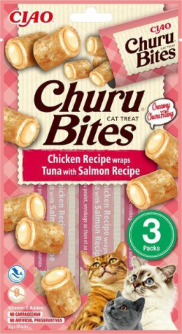 CHURU KOT BITES CHICKEN TUNA WITH SALMON 30g