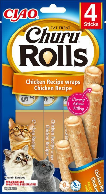 CHURU KOT ROLLS CHICKEN 40g