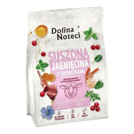 DOLINA NOTECI PREMIUM MAŁE RASY JAGNIĘCINA Z KREWETKAMI 3kg