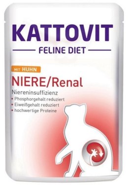 Kattovit Feline Diet Niere/Renal kurczak saszetka 85g