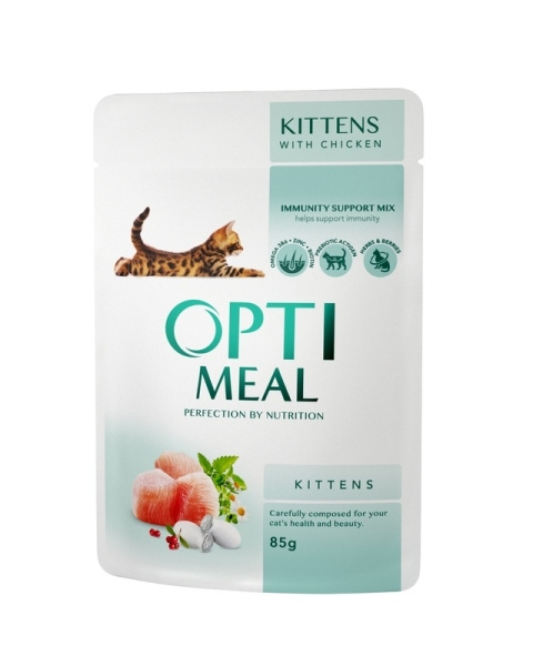 OPTIMEAL KOT KITTEN KURCZAK saszetka 85g