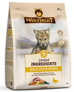 Wolfsblut Dog Limited Ingredients Wild Duck Puppy - kaczka i bataty 1kg