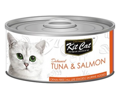 Kit Cat Tuna & Salmon puszka 80g