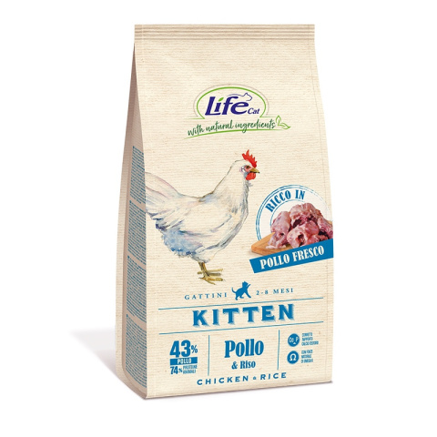 LIFE CAT KITTEN CHICKEN 1,5kg