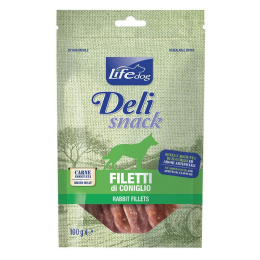 LIFE DOG FILLETS królik JERKIES 100g