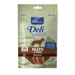 LIFE DOG dziczyzna FILLETS JERKIES 100g