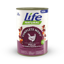 LIFE DOG CHICKEN + HEARTH + LIVER puszka 400g