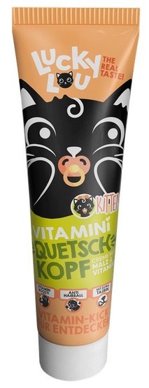 Lucky Lou Quetschkopfe Kitten Witaminy pasta odkłaczająca 100g