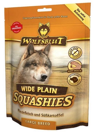 Wolfsblut Dog Squashies Wide Plain Large Breed - konina i bataty 300g