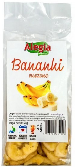 Alegia Banany suszone 50g