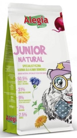 Alegia Junior Natural dla kawii domowej 650g