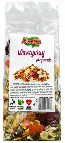 Alegia Natural Przysmak warzywny 130g