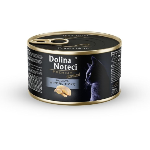 DOLINA NOTECI KOT STERILISED PERLICZKA puszka 185g