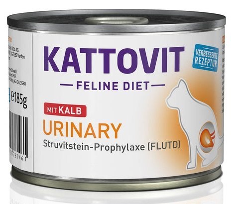 Kattovit Feline Diet Urinary cielęcina puszka 185g