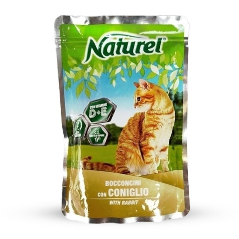 LIFE CAT NATUREL królik saszetka 100g