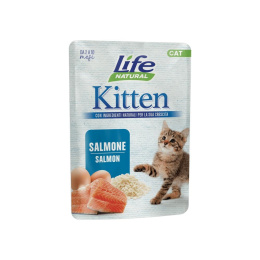 LIFE CAT KITTEN SALMON saszetka 70g