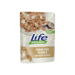 LIFE CAT TUNA + SEA BASS saszetka 70g