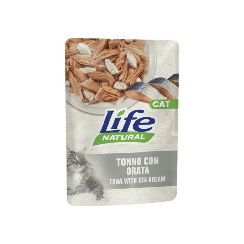 LIFE CAT TUNA + SEA BREAM saszetka 70g