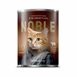 NOBLE CAT WOŁOWINA puszka 415g