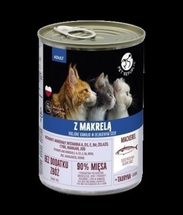 PET REPUBLIC KOT MAKRELA sos puszka 400g