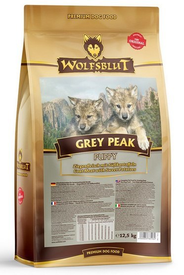 Wolfsblut Dog Grey Peak Puppy - koza i bataty 12,5kg