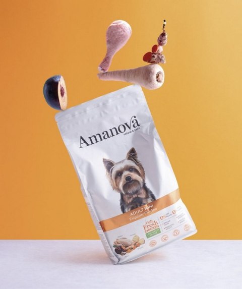 Amanova Dog Adult Mini Exquisite Chicken - kurczak 7kg
