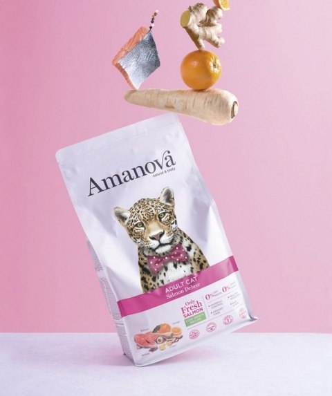 Amanova Cat Adult Salmon Deluxe - łosoś 6kg