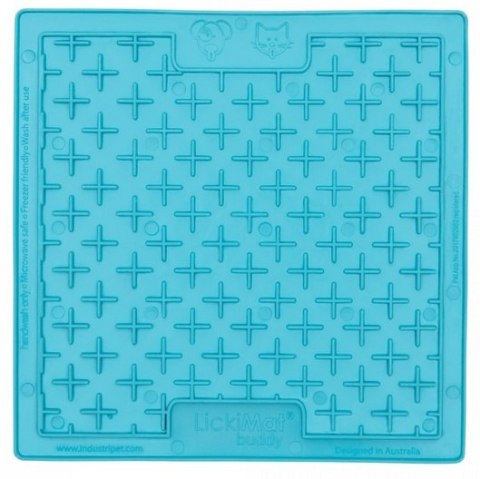 LickiMat Buddy Krzyżyk miękki turkusowy