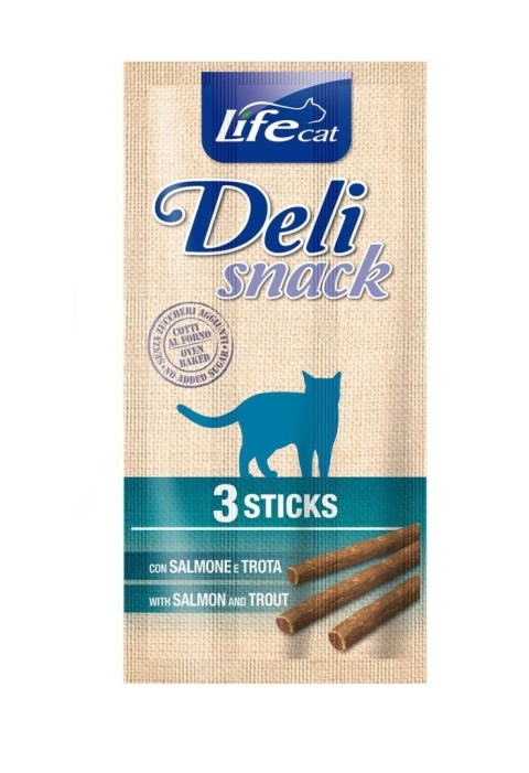 LIFE CAT DELI SNACK 3 STICKS TURKEY / RABBIT (3szt x 5g )
