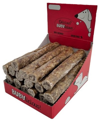 BUBAlicious Paluch do żucia dla psa ze skórą końską z dodatkiem konopi 15cm 1szt [8764]