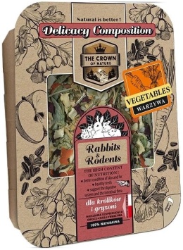Korona Natury Delicja Warzywna Dla Królika Gryzoni 200g